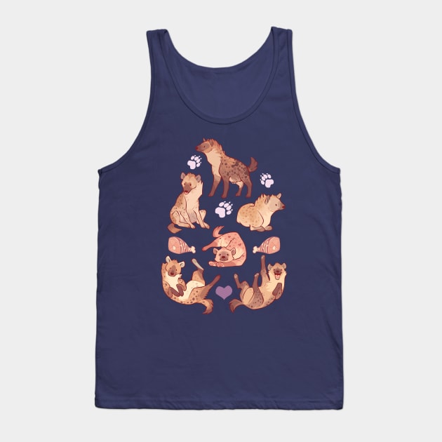 Spotted hyena no text Tank Top by Colordrilos